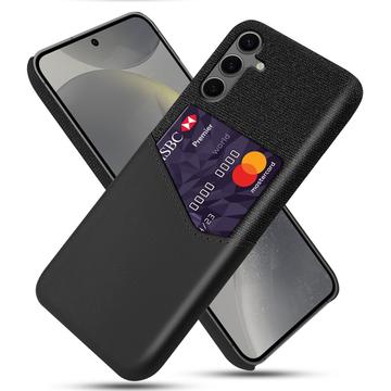 Carcasa con Ranura para Tarjeta KSQ para Samsung Galaxy S24 FE - Negro