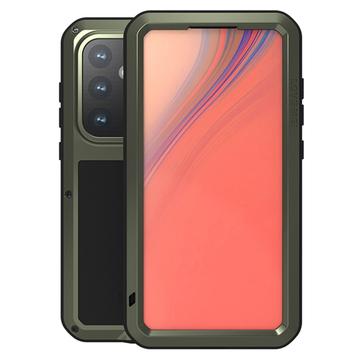 Funda Híbrida Love Mei Powerful para Samsung Galaxy S24 FE - Verde
