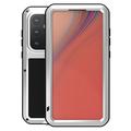 Funda Híbrida Love Mei Powerful para Samsung Galaxy S24 FE - Plateado