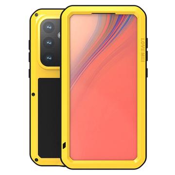Funda Híbrida Love Mei Powerful para Samsung Galaxy S24 FE - Amarillo