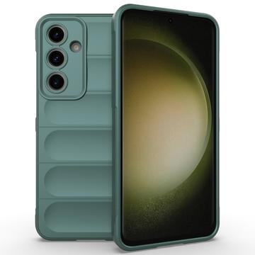 Carcasa de TPU Rugged para Samsung Galaxy S24 FE - Verde
