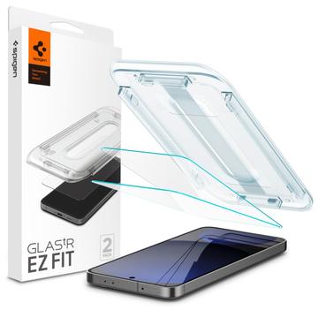 Protector de Pantalla Spigen Glas.tR Ez Fit para Samsung Galaxy S24 FE/A56 - 2 Unidades