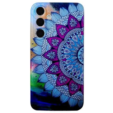 Carcasa de TPU Stylish Ultra Fina para Samsung Galaxy S24 FE - Flor Mándala