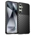 Carcasa de TPU Thunder Series para Samsung Galaxy S24 FE - Negro