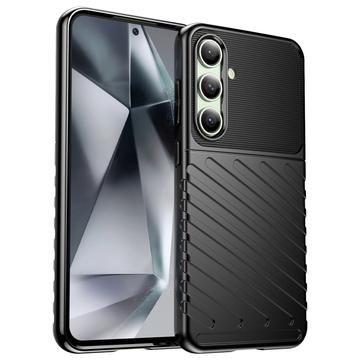 Carcasa de TPU Thunder Series para Samsung Galaxy S24 FE - Negro