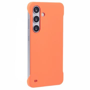 Carcasa de Plástico Sin Marco para Samsung Galaxy S24 - Naranja