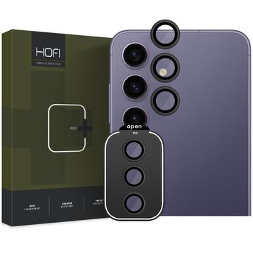 Protector de Lente de Cámara Hofi Camring Pro+ para Samsung Galaxy S24 - Borde Negro