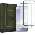 Protector de Pantalla - 9H - Hofi Premium Pro+ para Samsung Galaxy S24 - 2 Piezas - Borde Negro