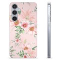 Funda de TPU para Samsung Galaxy S24+ - Flores de Acuarela