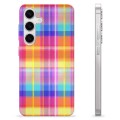 Funda de TPU para Samsung Galaxy S24 - Camisa de Franela