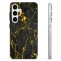 Funda de TPU para Samsung Galaxy S24 - Granito Dorado