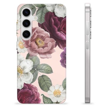 Funda de TPU para Samsung Galaxy S24 - Flores Románticas