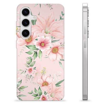 Funda de TPU para Samsung Galaxy S24 - Flores de Acuarela