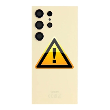 Reparación Tapa de Batería para Samsung Galaxy S24 Ultra - Amarillo