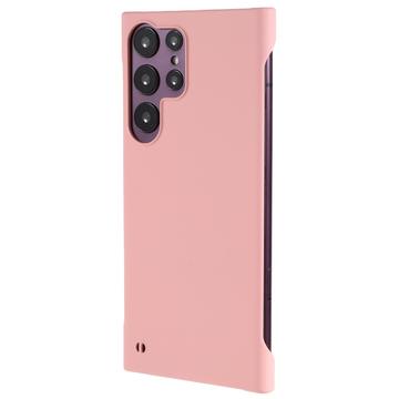 Carcasa de Plástico Sin Marco para Samsung Galaxy S24 Ultra - Rosa