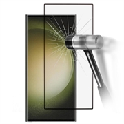 Protector de Pantalla de Cristal Templado - 9H para Samsung Galaxy S24 Ultra - Borde Negro