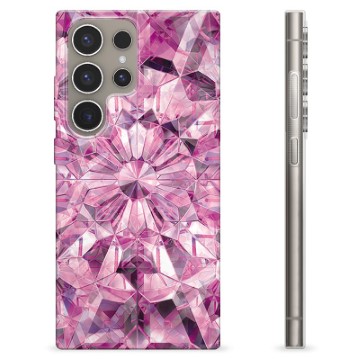 Funda de TPU para Samsung Galaxy S24 Ultra - Cristal Rosa