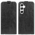 Funda con Tapa Vertical para Samsung Galaxy S24 - Negro