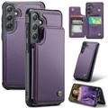 Funda Samsung Galaxy S24+ Caseme C22 RFID Card Wallet - Morado