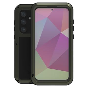 Funda Híbrida Love Mei Powerful para Samsung Galaxy S24+ - Verde