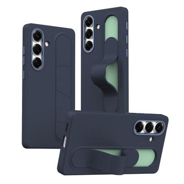 Funda híbrida Smart Samsung Galaxy S24+ con agarre de pie - Zafiro