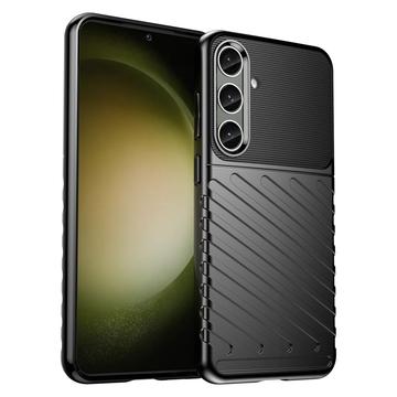 Carcasa de TPU Thunder Series para Samsung Galaxy S24+ - Negro