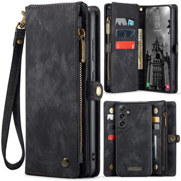 Funda tipo billetera multifuncional 2 en 1 Caseme 008 para Samsung Galaxy S25