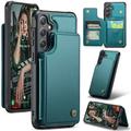 Funda Samsung Galaxy S25 Caseme C22 RFID Card Wallet - Verde