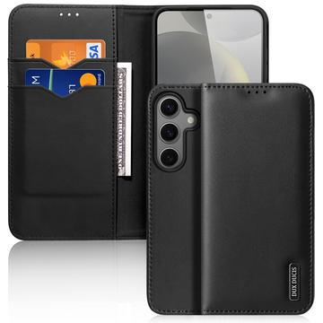 Funda de Cuero Dux Ducis Hivo para Samsung Galaxy S25 - Estilo Cartera