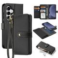 Funda de piel Samsung Galaxy S25 Dux Ducis Lawa con tapa magnética