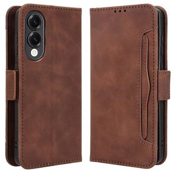 Funda tipo billetera con tarjetero para Samsung Galaxy S25 Edge