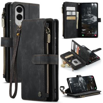 Funda Multifuncional Caseme C30 para Samsung Galaxy S25 Edge - Negro