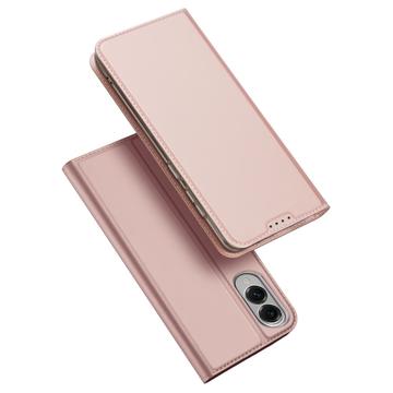 Funda con Tapa Dux Ducis Skin Pro para Samsung Galaxy S25 Edge - Rosa
