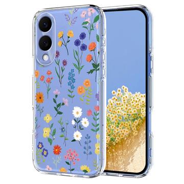 Funda de TPU Samsung Galaxy S25 Edge con estampado floral