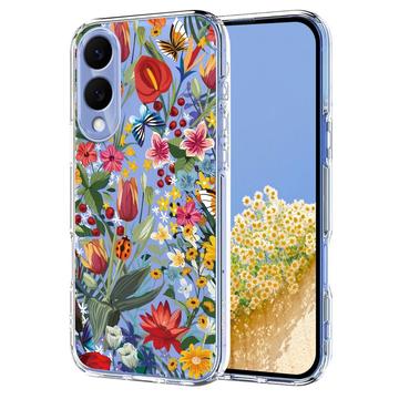 Funda de TPU Samsung Galaxy S25 Edge con estampado floral - Lirios