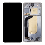 Carcasa Frontal & Pantalla LCD GH82-37224A para Samsung Galaxy S25 Edge - Plateado