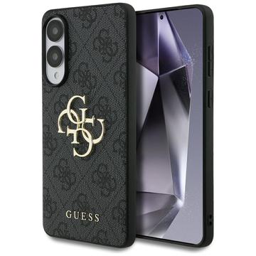 Carcasa Híbrida Guess 4G Big Metal Logo para Samsung Galaxy S25 Edge - Negro