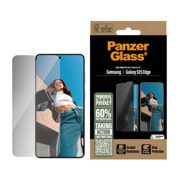 Protector de Pantalla PanzerGlass Ultra-Wide Fit Privacy EasyAligner para Samsung Galaxy S25 Edge
