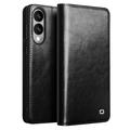 Funda Clásica de Cuero Qialino para Samsung Galaxy S25 Edge - Estilo Cartera