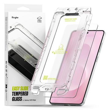 Protector de pantalla de cristal templado Ringke Easy Slide para Samsung Galaxy S25 Edge - 2 uds.