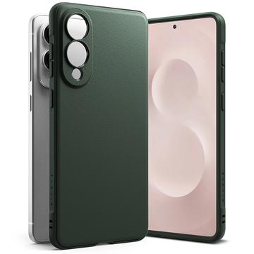 Carcasa de TPU Ringke Onyx para Samsung Galaxy S25 Edge - Verde Oscuro
