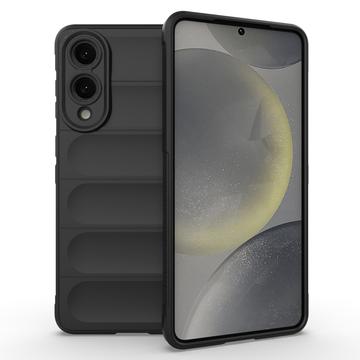 Carcasa de TPU Rugged para Samsung Galaxy S25 Edge - Negro