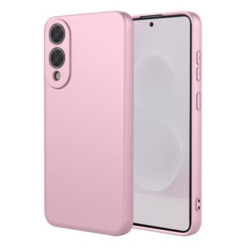 Funda de silicona antigolpes Samsung Galaxy S25 Edge - Rosa
