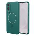Funda de silicona Samsung Galaxy S25 Edge - Compatible con MagSafe