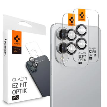 Spigen Glas.tR Ez Fit Optik Pro Protector para Lente de Cámara para Samsung Galaxy S25 Edge - Negro
