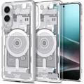 Carcasa Spigen Ultra Hybrid Mag para Samsung Galaxy S25 Edge - Blanco / Zero One