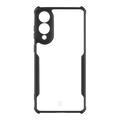 Funda Samsung Galaxy S25 Edge Tactical Quantum Stealth con esquinas reforzadas - Transparente / Negro