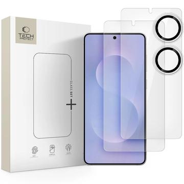 Samsung Galaxy S25 Edge Tech-Protect Glass Set+ Kit de protección - Transparente