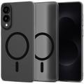 Funda Tech-Protect MagSlim MagSafe para Samsung Galaxy S25 Edge - Negro mate