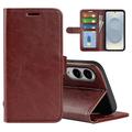 Funda de cartera con cierre magnético para Samsung Galaxy S25 Edge